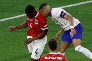 Kylian Mbappe Suffers Broken Nose In France s Win Thanks To Own Goal Kylian Mbappe Suffers Broken Nose In France s Win Thanks To Own Goal