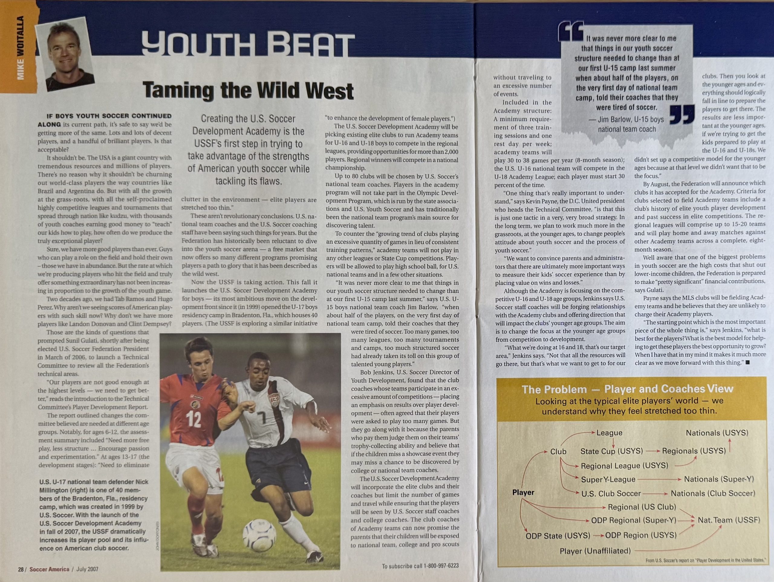 SA Archives (2007): U.S. Soccer's previous move into the youth game